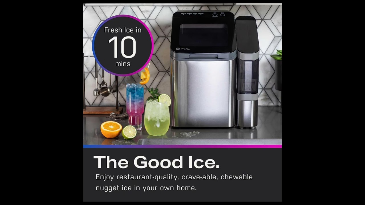 GE Profile Opal 1.0 Nugget Ice Maker, Countertop Pebble Ice Maker