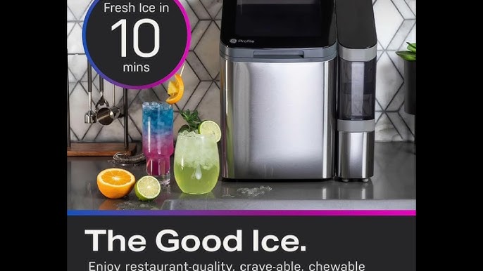 GE Profile Opal 1.0 Nugget Ice Maker, Countertop Pebble Ice Maker