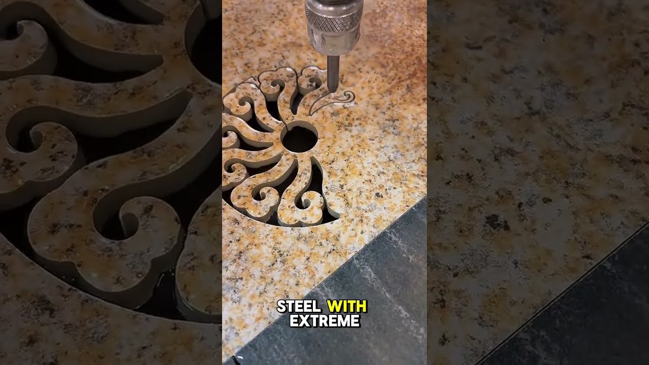 Этот станок для гидроабразивной резки справляется с 