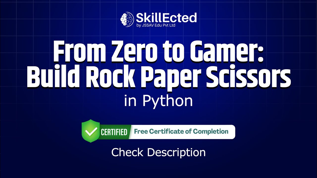From Zero to Gamer: Build Rock Paper Scissors in Python - YouTube