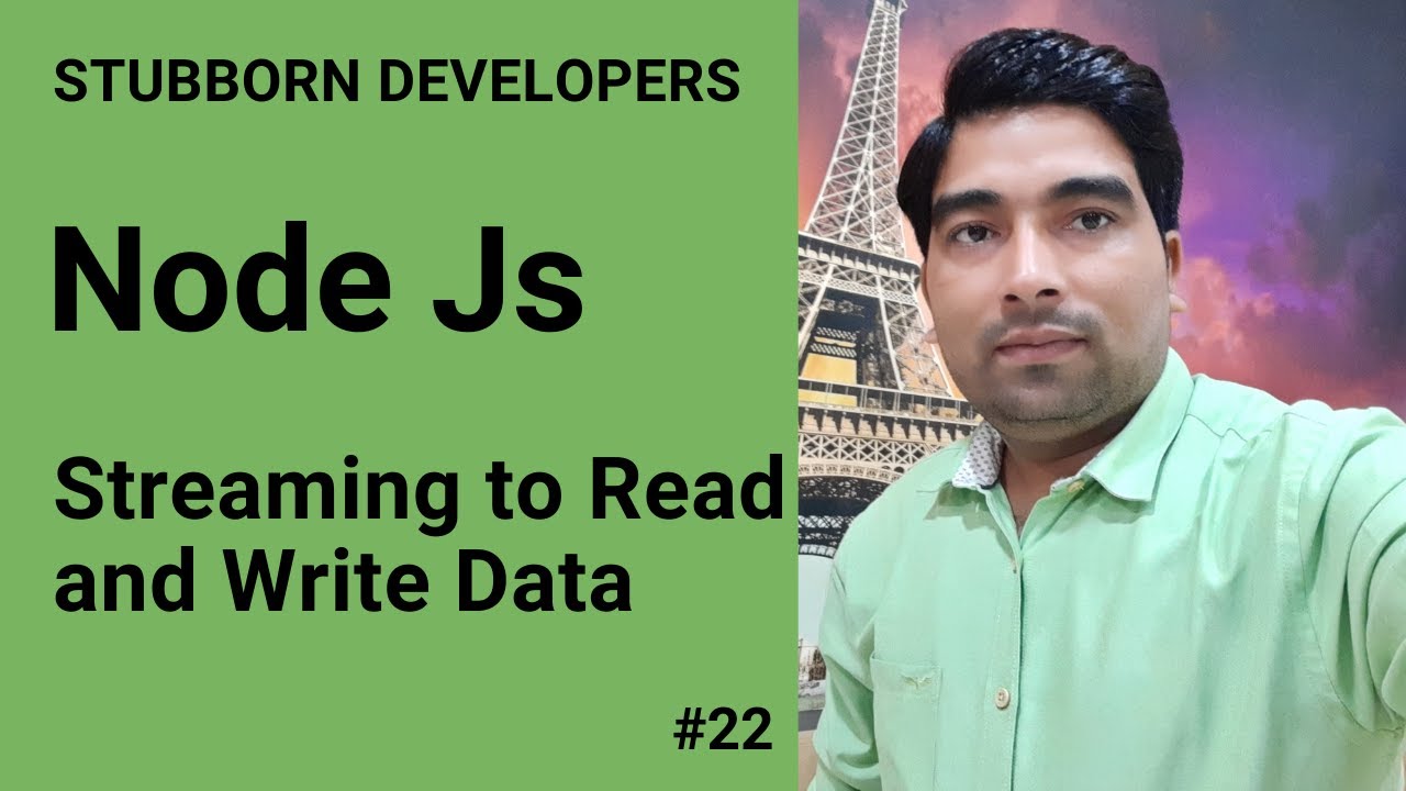 Use Streams in Node.js | Create Readable & Writable Streams in Node JS