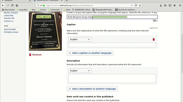 Wikipedia Tutorial: Part 4: Wikipedia Adding images to Infobox