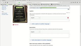 Wikipedia Tutorial: Part 4: Wikipedia Adding images to Infobox