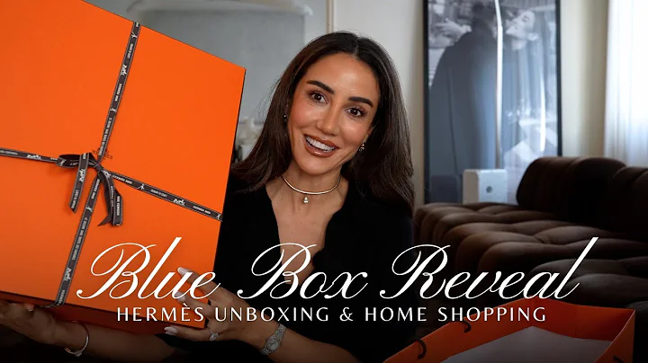 Hermès Blue Box Reveal & Shopping for My New Home