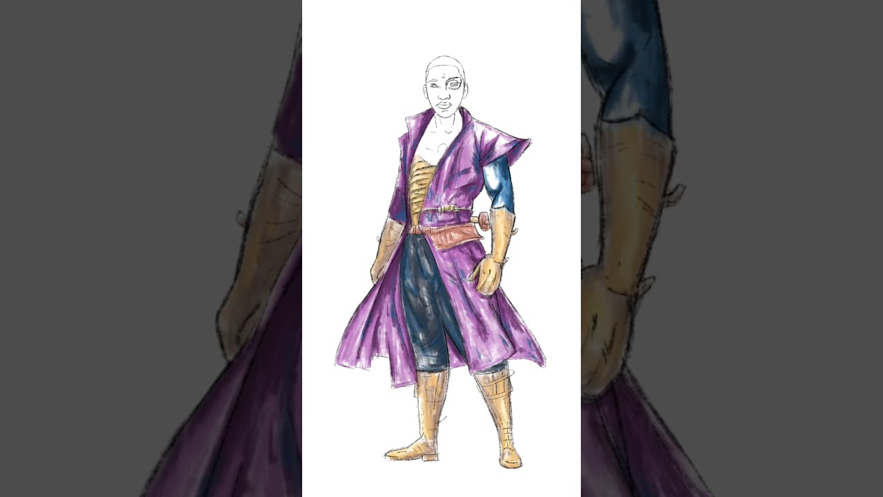 How to Draw a Human Cyborg - Step-by-Step Tutorial for Beginners