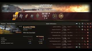 WOT - BLACK ROCK - 2 KILLS 12.3K DAMAGE ACE TANKER - World Of Tanks screenshot 5