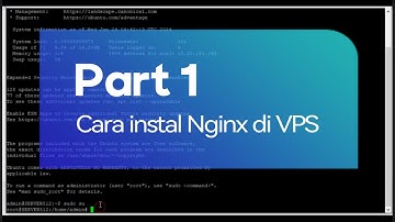 CARA INSTAL NGINX DI VPS UBUNTU DI IDCLOUDHOST