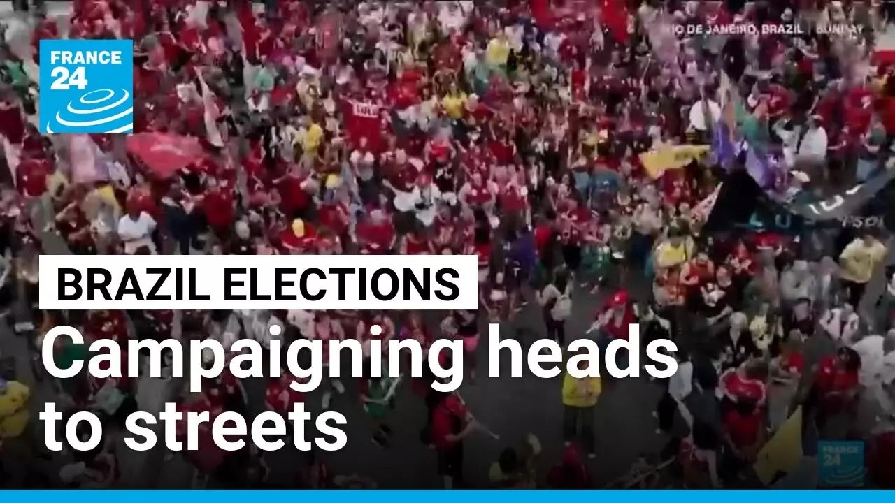 Thousands rally in support of Brazil's Lula as election campaigning heats up • FRANCE 24 English
