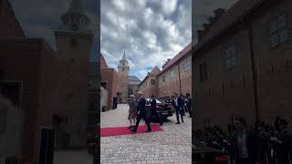 PM Modi visits the Akershus Castle in Oslo with PM Jonas Gahr Støre