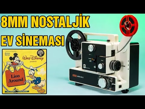 Nostalji Ev Sineması 8mm Projeksiyon - 50 yıl öncenin ev sineması