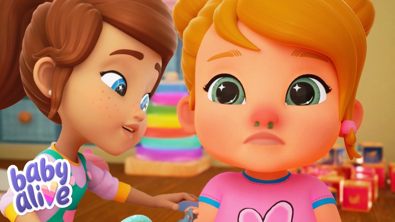 Babies got the FLU!! 😷 Baby Alive Official 🍼 Festive Cartoons for Kids ✨ Kids Videos 💕