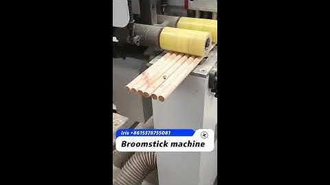 Wood broomstick making machine | Broom handle making machine | Wood stick machine