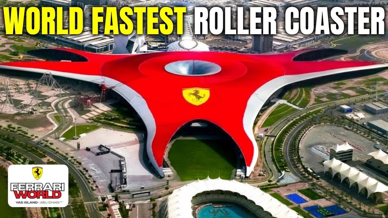 Ferrari World Abu Dhabi | World First Ferrari Theme Park (Full Tour in 4K)