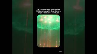 Hal Jordan is finally using his Green Lantern ring to create constructs in Lanterns