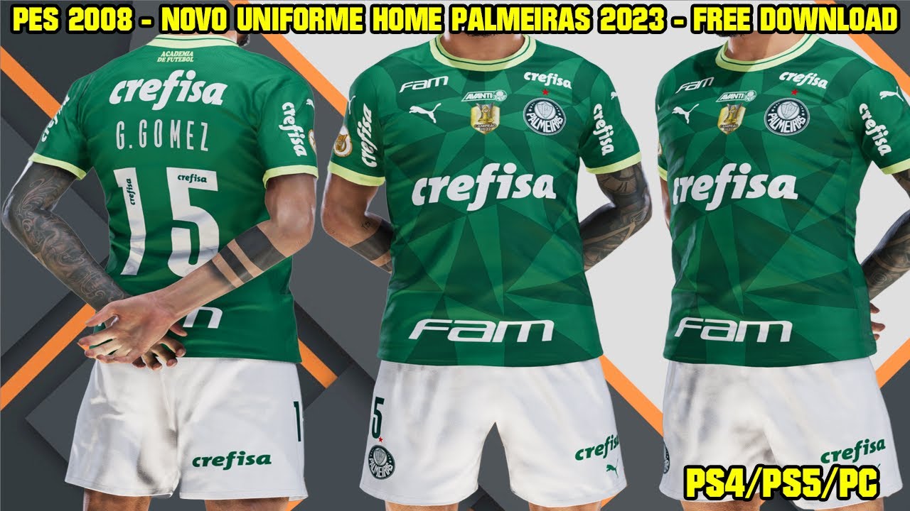 PES 2021 - UNIFORME 1 DO PALMEIRAS PARA O MUNDIAL DE CLUBES  By:@m4uriciopedroso - 4K 
