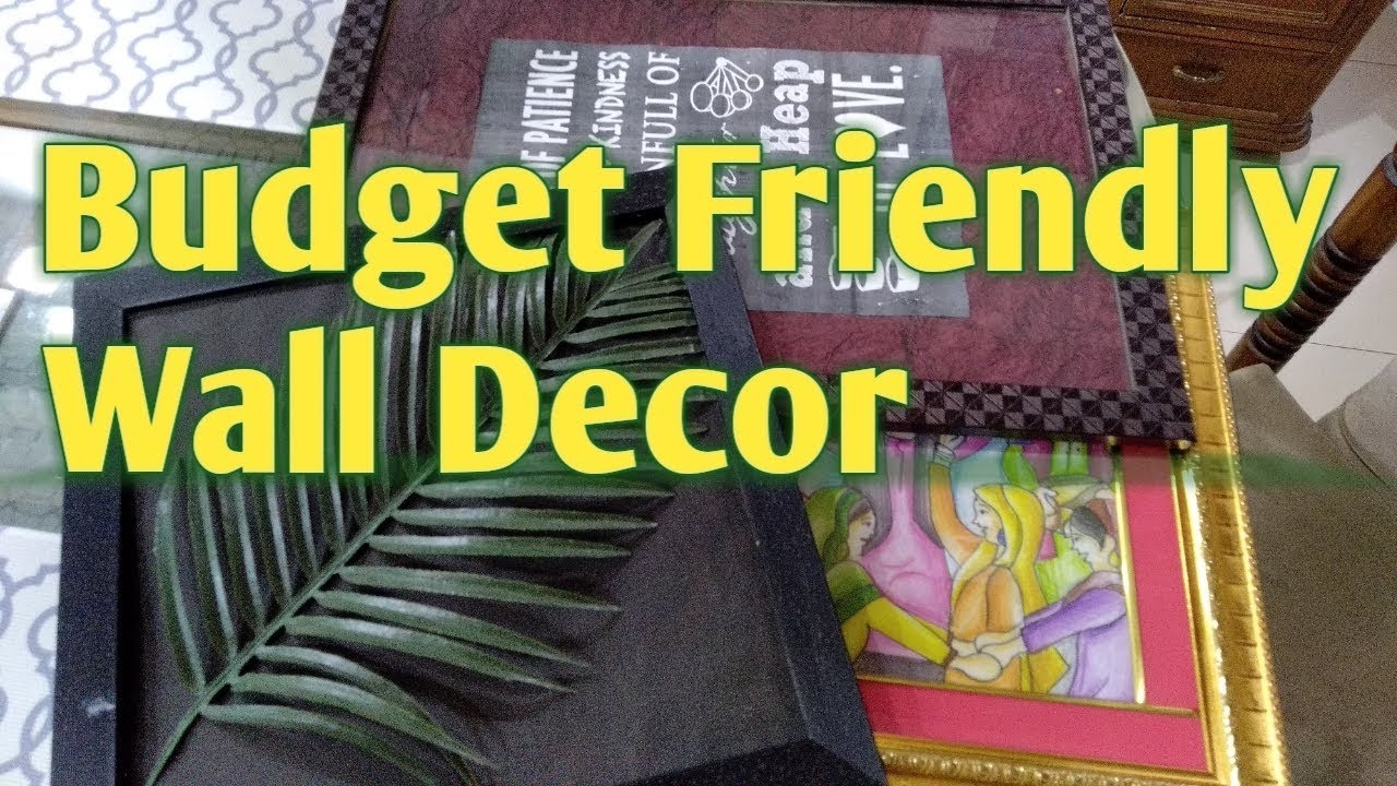 Budget Friendly Wall Decor Options How to Decor Wall in a Budget