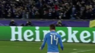 Napoli  Real Madrid  Gol di Mertens (07032017)