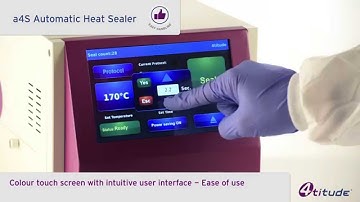 4titude® a4S Automatic Roll Heat Sealer Introduction