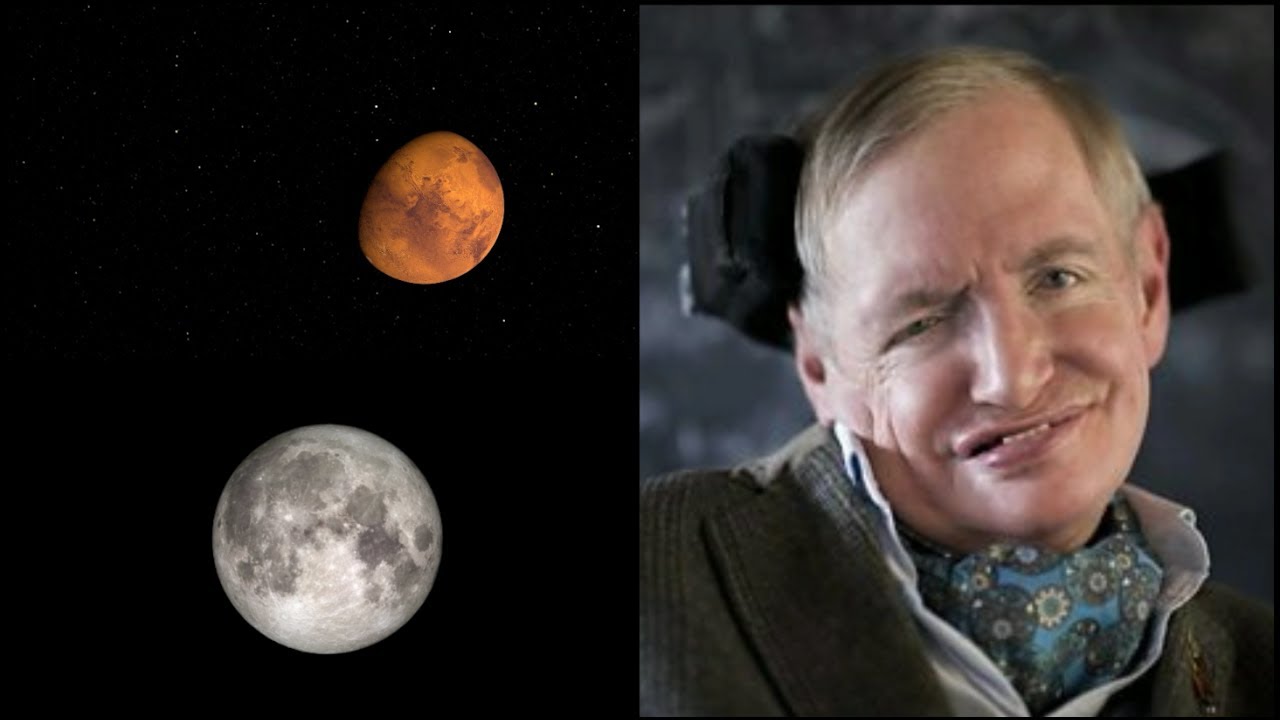 Stephen Hawking says mankind will fly to Mars AND Pluto in just ONE HOUR