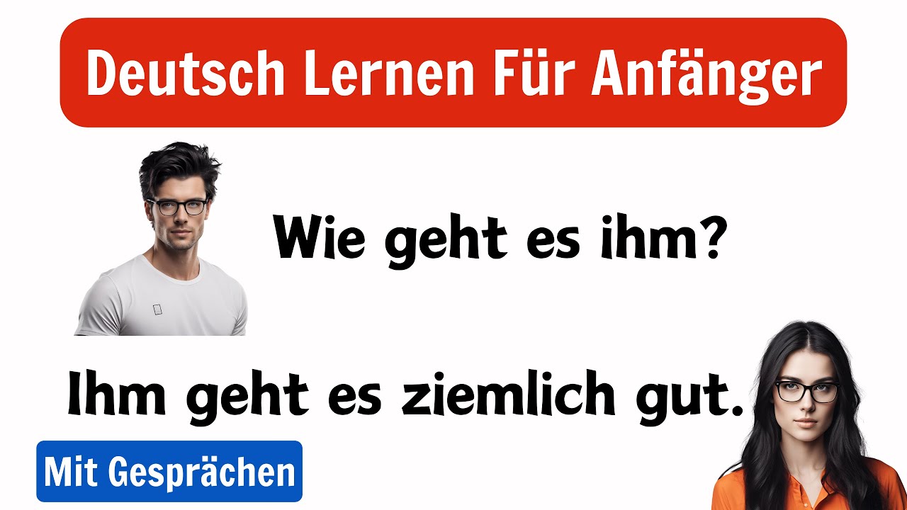 Deutsch Lernen A1A2 Deutsche Konversation für den Alltag Übungen zum Hören und Sprechen