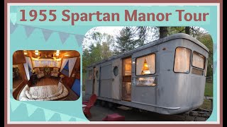 1955 Spartan Manor Vintage Trailer Tour