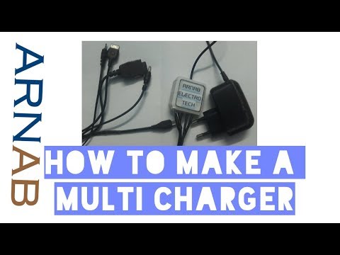 HOW TO MAKE MULTI CHARGER HAVING MORE THAN 5 JACKS