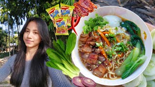 Ramen Noodles | Spicy Ramen Noodles | Korean Style Ramen Noodles  with Maggi | Maggie recipe