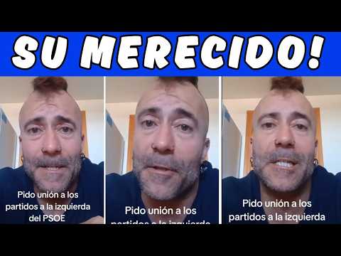 Prodigio de la izquierda RECIBE SU MERECIDO tras hacer estas declaraciones