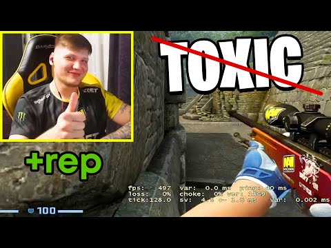 0% TOXIC S1MPLE PLAYS FACEIT ON 5000 ELO | CSGO