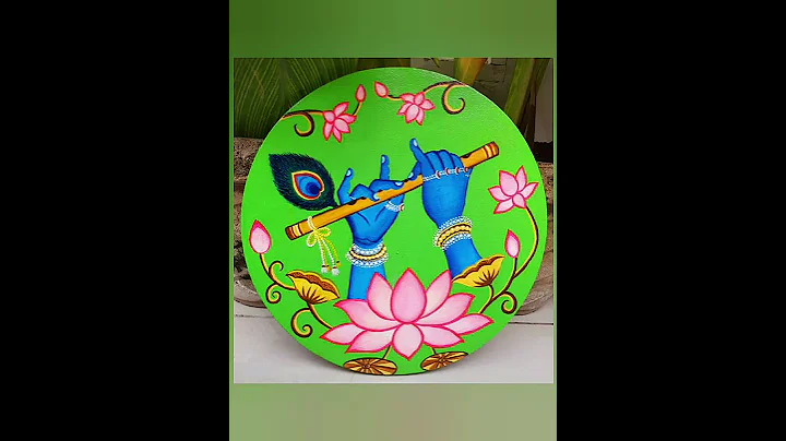 Pichwai Painting❤️🤩 #shorts #viralshort #youtubeshorts #youtube #art