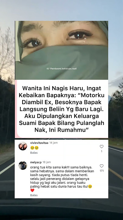 Cewek ini ingat kebaikan bapaknya saat dia diusir mantan suami #beritaterkini #beritaviral