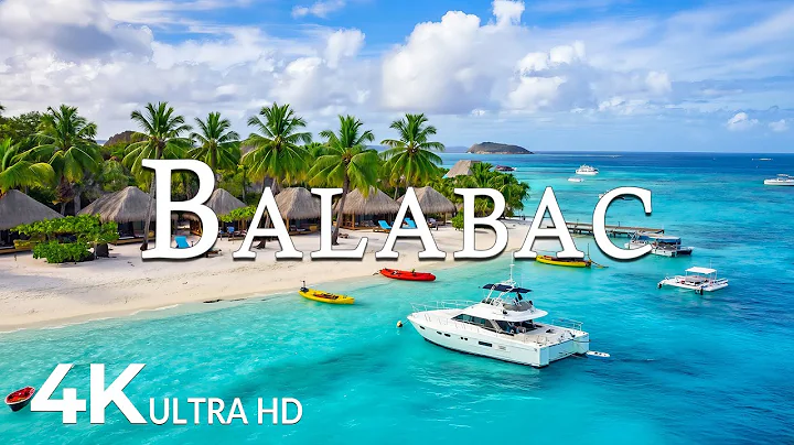 FLYING OVER BALABAC (4K UHD) – Soothing Music Along With Beautiful Nature Video - 4K Video UHD #2