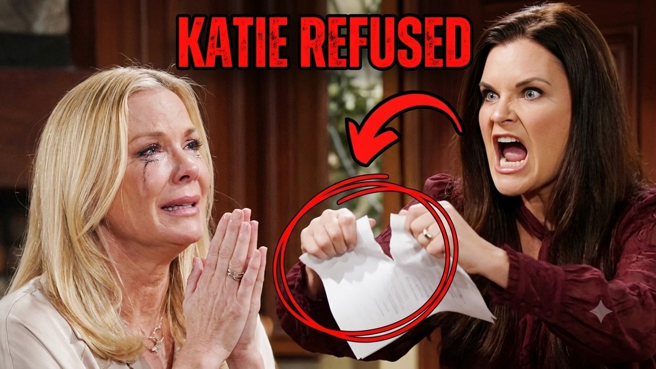 Brooke wanted to join Logan Designs, but Katie unexpectedly refused The Bold and the Beautiful