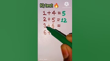 IQ test math #reasoning #maths #mathstricks #puzzle #iqtest #iq #mathematics #braintest #shorts #art
