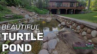 Backyard Turtle Pond Build! (Start to Finish Outdoor Pond Build)