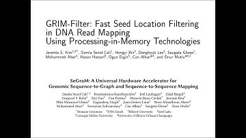 Seminar in Computer Architecture - S4: GRIM-Filter & SeGraM (Spring 2023)