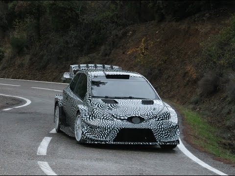 Test Toyota Yaris WRC Ogier 2017 (Edgar-RaceVideos)