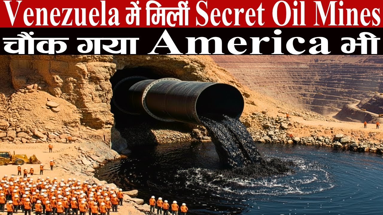 वेनेजुएला में मिलीं खरबों डॉलर की Secret Oil Mines, देखकर अमेरिका के होश उड़ गए!