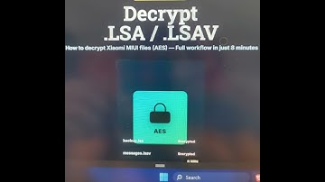 BIG Update: Decrypt .lsa & .lsav Files 🔓 | Full Tutorial at 7:15 PM #coding #supreme