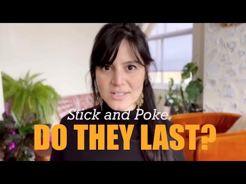 Video: Hvor permanente er stick and pokes?