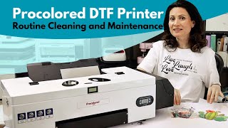 Procolored DTF Printer: Routine Cleaning and Maintenance