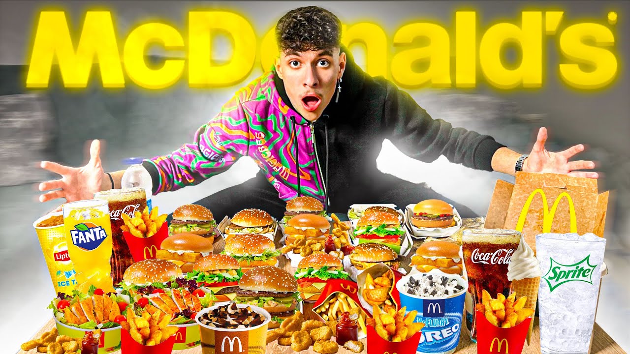 Αγόρασα OΛΟ ΤΟ MENU από McDonalds!