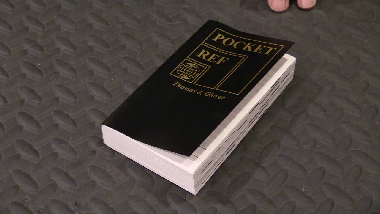 Pocket Reference Book 4th Edition Youtube