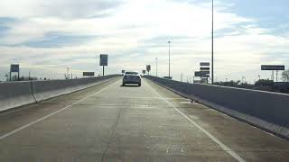 Southwest Freeway (Interstate 69/US 59 Exits 123 to 113) southbound (Express Lanes)