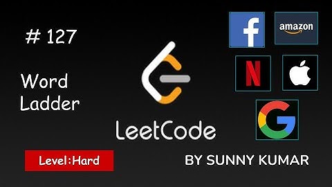 Word Ladder | Strings | Breadth First Search | BFS | 127 LeetCode | Day 12