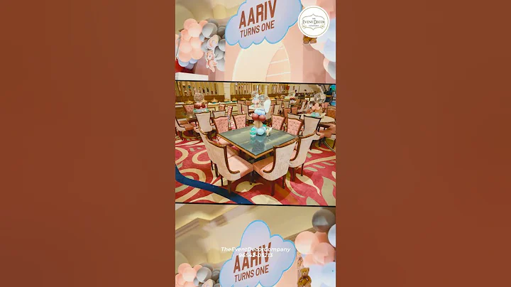 Birthday Decor | Teddy Bear Theme | The Event Decor