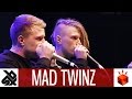 Mad twinz  grand beatbox tag team battle 2017  elimination