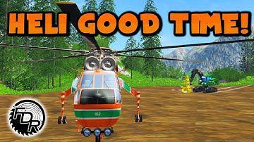 Back To Heli Logging! | Farming Simulator 2017 | Logging & Forestry #129