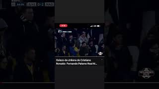 Golazo de chilena de CR7, a la Juventus de Turín…