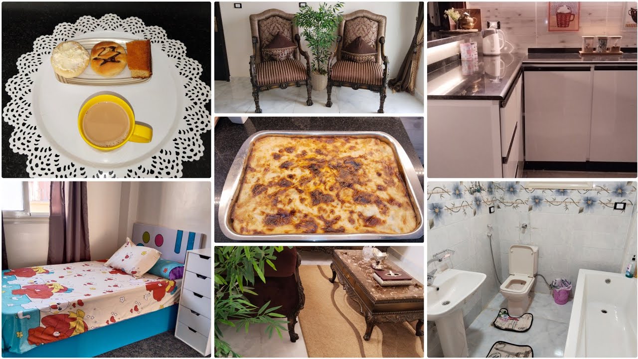 روتين في وسط الأسبوع كله نشاط وبركه ربنا يديم علينا صحتنا وبيوتنا🌳☕♥️🏡